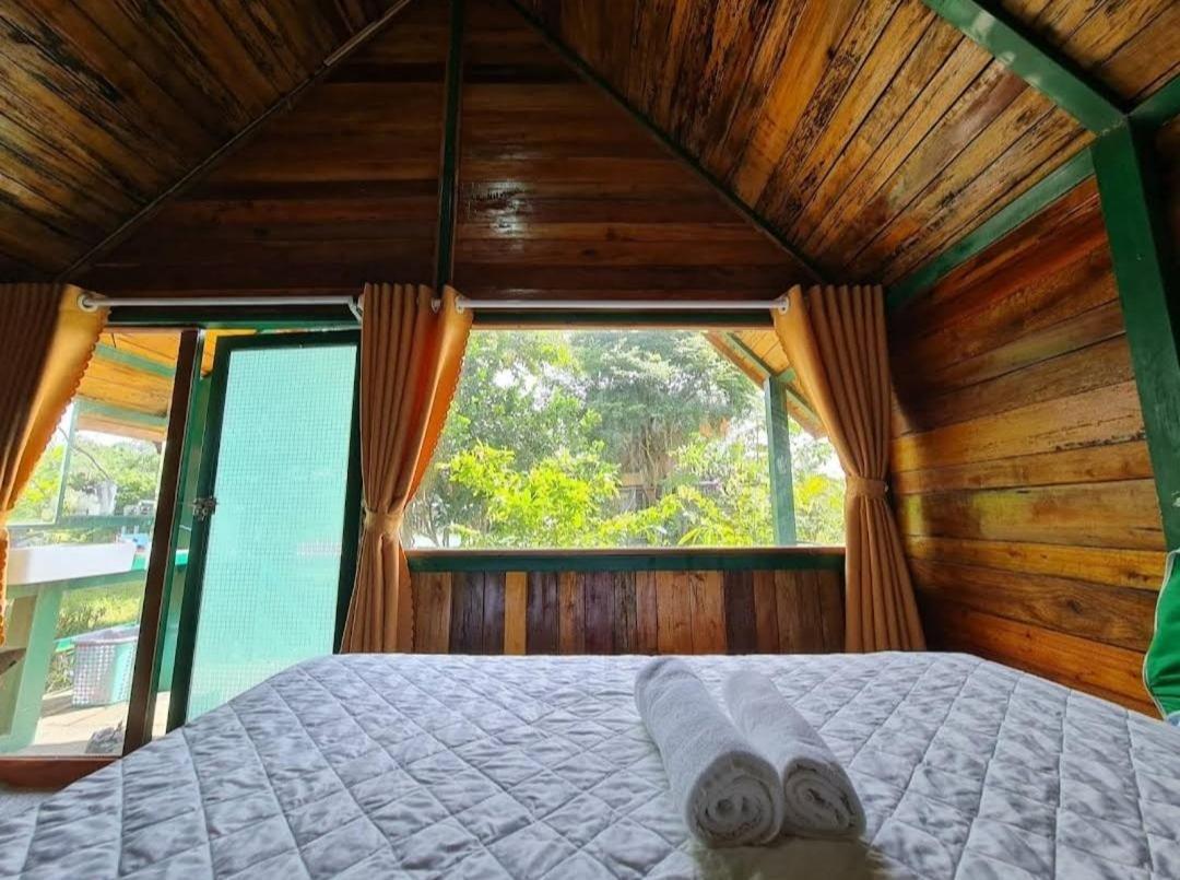 Green Bamboo Lodge Resort Каттьен Экстерьер фото