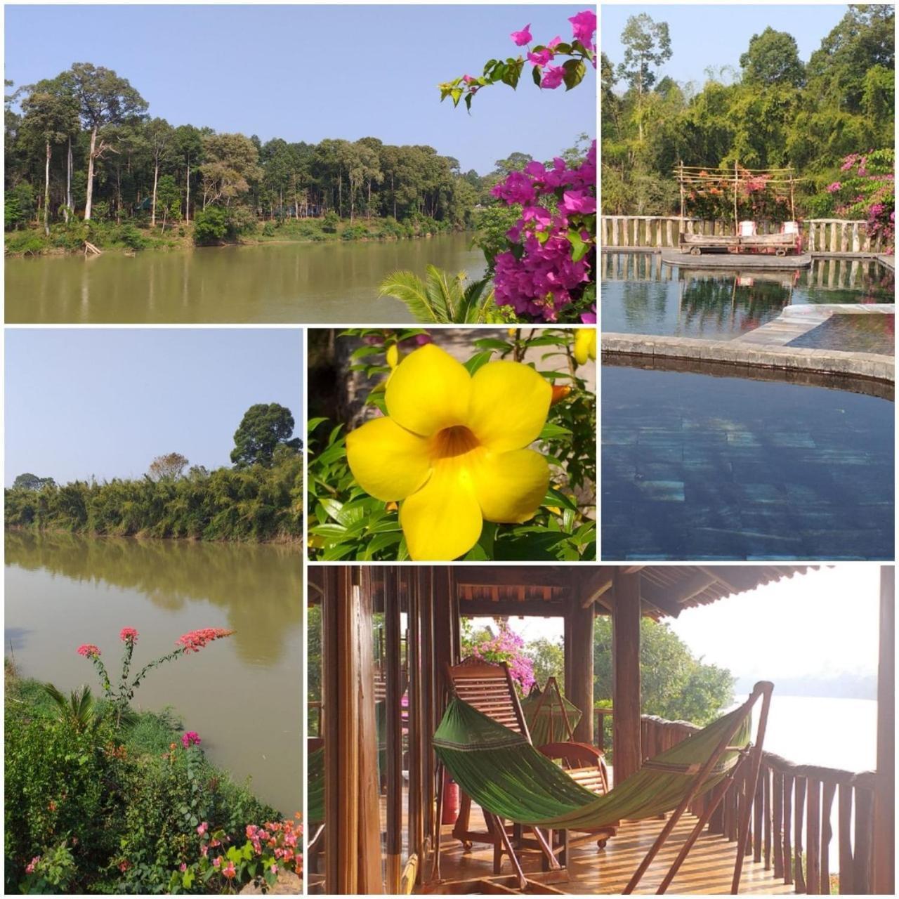 Green Bamboo Lodge Resort Каттьен Экстерьер фото